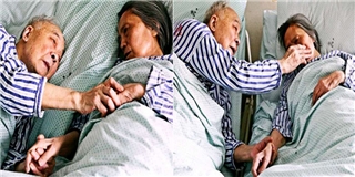 Nghẹn ngào phút cuối đời vẫn nắm chặt tay của đôi vợ chồng 90 tuổi