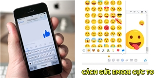 Facebook Messenger vừa cho gửi emoji cực to, hãy thử ngay nào