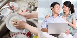 Khoa học chứng minh đàn ông rửa bát giúp vợ dễ thành công sự nghiệp