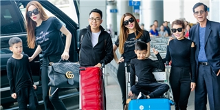 Hồ Ngọc Hà đưa Subeo cùng bố mẹ sang Mỹ lưu diễn