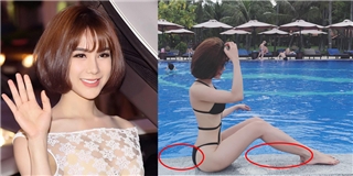 Diệp Lâm Anh nói gì về điểm bất thường trong bức ảnh diện bikini