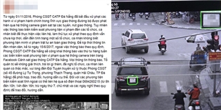 CSGT Đà Nẵng công khai phương tiện vi phạm giao thông trên mạng xã hội