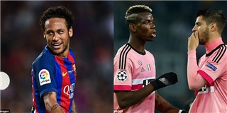 Vượt mặt Ronaldo và Messi, Neymar bước lên đỉnh thế giới