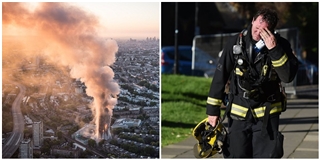 Lựa chọn khó khăn nhất đời của lính cứu hỏa trong vụ cháy chung cư Anh