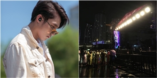 Viral Fest mưa to bất ngờ, phần diễn của Sơn Tùng bị tạm hoãn
