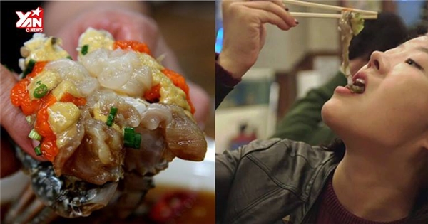 Những món ăn sống ớn lạnh của Hàn Quốc khiến người ăn phải "khóc thét"