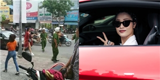 Đỗ xe sai quy định, Đông Nhi bị cảnh sát giao thông hỏi thăm