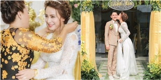 Khoảnh khắc ngọt ngào của Hải Băng và Thành Đạt trong lễ đính hôn