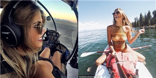 Bỏ công việc mơ ước, cô gái trở thành nữ phi công quyến rũ nhất thế giới