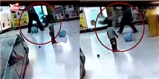 Bố ruột đánh đập dã man và cầm chân ném con gái như kẻ thù