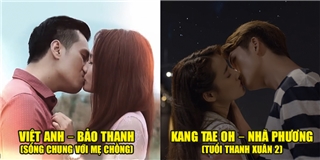 Những nụ hôn lãng mạn trong phim Việt khiến biết bao khán giả màn ảnh say đắm