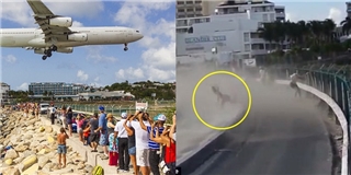 Hiếu kì xem máy bay cất cánh, nữ du khách bị thổi bay vào tường thiệt mạng