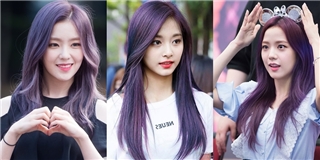 Mách bạn 3 màu tóc tím thời thượng từ 3 nữ thần tượng Hàn Quốc