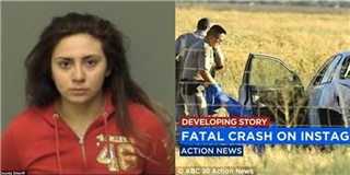 Vừa livestream vừa lái xe, chị gây tai nạn khiến em 14 tuổi tử vong