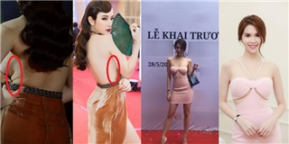 Ngã ngửa với hình ảnh trước và sau khi sử dụng photoshop của các mỹ nhân Việt