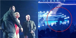 Britney Spears hốt hoảng khi bị một người đàn ông quấy rối ngay trên sân khấu