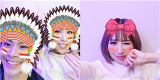Đáng yêu với tính năng selfie sticker sống động mới trên Galaxy J7 Pro