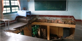 Đà Lạt: Sập sàn trường học, 10 học sinh rơi từ độ cao 5m
