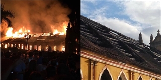Nam Định: Nhà thờ cổ 130 tuổi biến thành tro chỉ trong 1 đêm