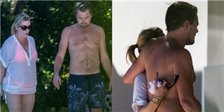 Lộ ảnh hẹn hò trên biển của "đôi bạn già" Leonardo DiCaprio và Kate Winslet