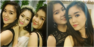 Cận nhan sắc xinh như mộng của hai em gái nhà Lê Phương