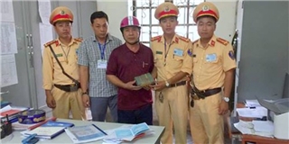 Vi phạm giao thông, thiếu nữ bỏ xe máy cùng 450 triệu đồng và cái kết bất ngờ