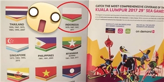 Chuyện thật như đùa: Malaysia in sai hình nhiều quốc kỳ tại SEA Games 29