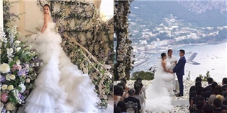Choáng ngợp trước đám cưới triệu đô của nữ blogger Hồng Kông và đại gia