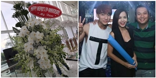 Mỹ Tâm gửi hoa, Sơn Tùng M-TP bất ngờ vắng mặt trong sinh nhật công ty cũ