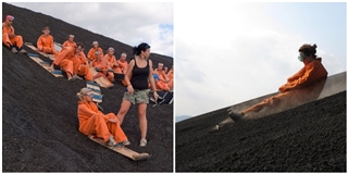 Trượt trên sườn núi lửa: Thú chơi dành cho “những kẻ không biết sợ”