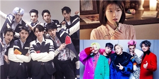 Bị chê flop, EXO vẫn sánh vai cùng các quái vật trên BXH nhạc số