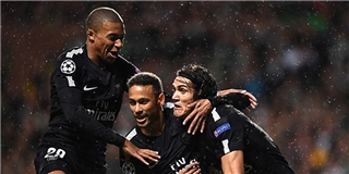 Fan PSG phát cuồng vì bộ ba 'xe - pháo - mã' Mbappe, Cavani và Neymar sau chiến thắng '5 sao'