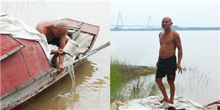 Chuyện người đàn ông hơn 30 năm cướp cơm thủy thần, vớt hơn 600 xác chết trên sông Hồng