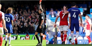 Chelsea 0-0 Arsenal: David Luiz nhận thẻ đỏ, The Blues tự dâng điểm cho Arsenal