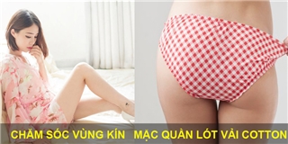 Mách nhỏ bạn cách chăm sóc “cô bé” của mình để tránh bị bệnh viêm nhiễm
