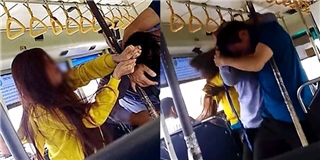 Nhân viên xe buýt đánh nhau với hành khách, nhiều người bỏ chạy khỏi xe