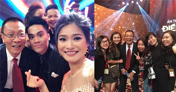 MC Lại Văn Sâm và những khoảnh khắc không lên sóng cực độc tại VTV Awards 2017