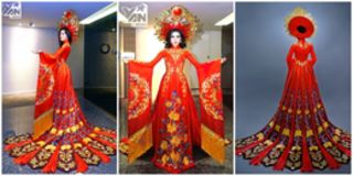 Độc quyền: Lộ diện trang phục dân tộc của Huyền My tại Miss Grand International 2017