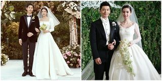 Cùng diện váy cưới đắt tiền, Song Hye Kyo - Angela Baby: Ai hơn ai?