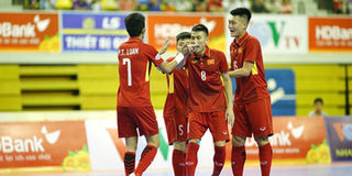 Thắng đậm Brunei, tuyển Futsal Việt Nam hoàn thành mục tiêu vào bán kết