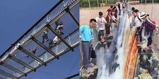 Trung Quốc mở cầu kính với hình ảnh đáng sợ dọa du khách