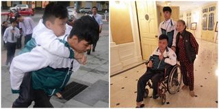 Tuyệt vời tình bạn của nam sinh Thái Bình: 8 năm cõng bạn đi học, được Bộ GD&ĐT tuyên dương