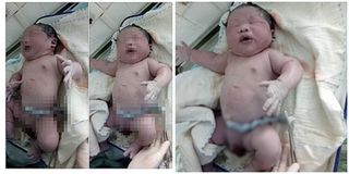 Đây chính là đứa trẻ sơ sinh có cân nặng khủng nhất Việt Nam: Bé trai chào đời nặng 7,1kg