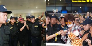 HOT: Lee Kwang Soo, Haha chật vật thoát khỏi vòng vây fan Việt