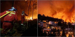 Cháy rừng kinh hoàng ở Bồ Đào Nha và Tây Ban Nha khiến 30 người thiệt mạng