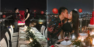 Khắc Việt cầu hôn bạn gái hot girl cực lãng mạn trước ngày cưới