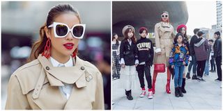 Ăn mặc kín đáo, Phạm Hương vẫn gây náo loạn Seoul Fashion Week
