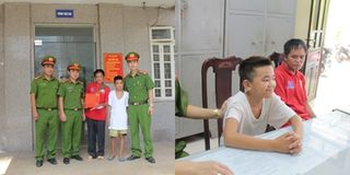 Hà Nội: Công an phường giúp bé trai dân tộc đi lạc xuống Hà Nội suốt 1 tháng về với gia đình