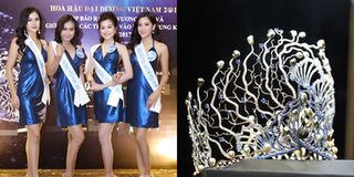 Vương miện 3,2 tỷ đồng của Hoa hậu Đại dương 2017 xác lập kỷ lục