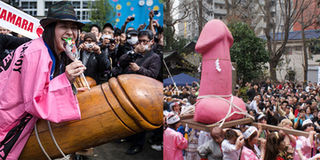 Khám phá muôn kiểu "cậu nhỏ" tại lễ hội rước "cái ấy" khổng lồ ở Nhật Bản